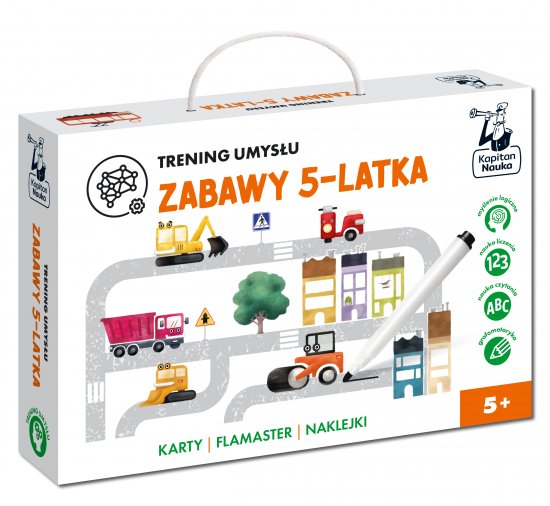 Zabawy 5-latka. Trening umys�u. Kapitan Nauka