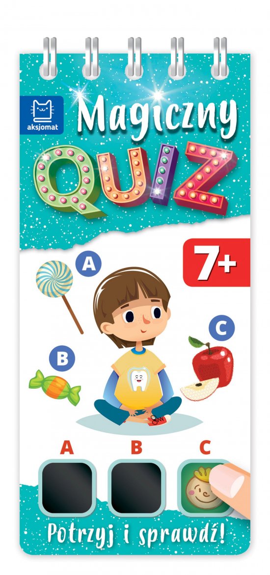 Magiczny quiz 7-latka. Potrzyj i sprawd�!