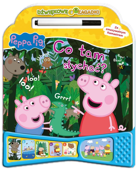 Peppa Pig. D�wi�kowe zagadki. Co tam s�ycha�