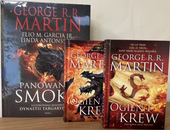 PAKIET Panowanie smoka + Ogie� i krew T1/2 TW.OPR