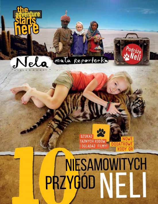 10 niesamowitych przyg�d Neli. Nowe wydanie z dodatkowymi kodami QR