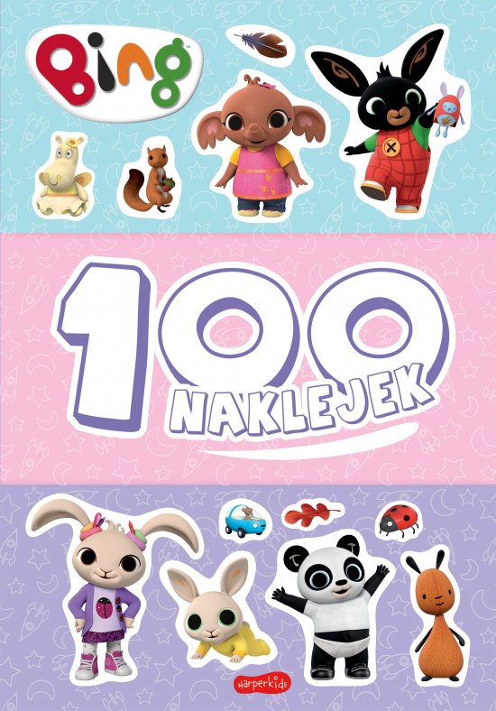 Bing. 100 naklejek. Ksi��eczka z naklejkami