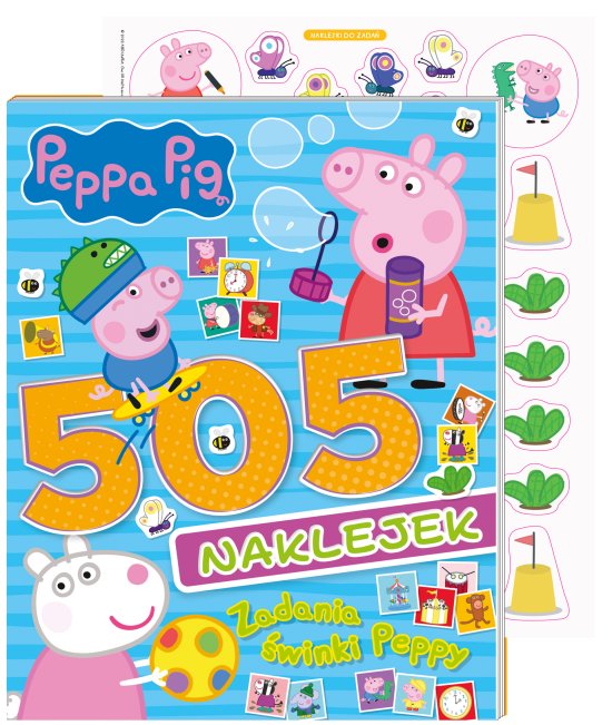 Peppa Pig. 505 naklejek 4. Zadania �winki Peppy
