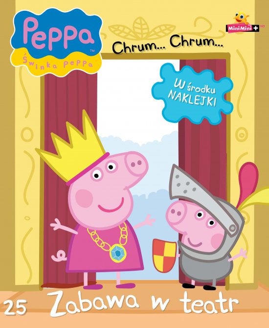 �winka Peppa. Chrum... Chrum... Tom 25. Zabawa w teatr