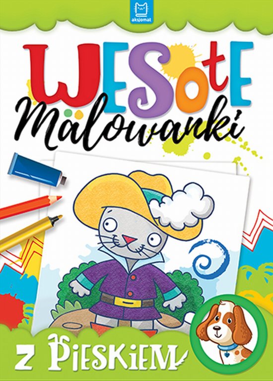 Weso�e malowanki z pieskiem