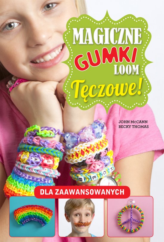 Magiczne gumki LOOM. T�czowe