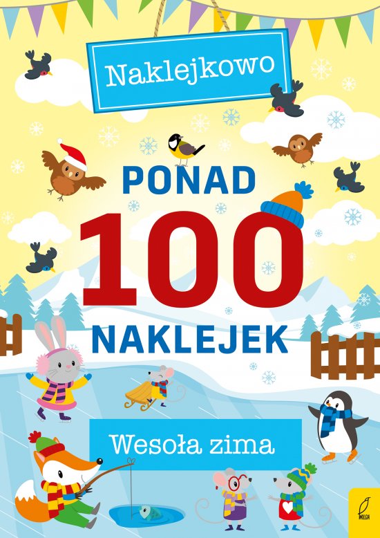 Ponad 100 naklejek. Weso�a zima