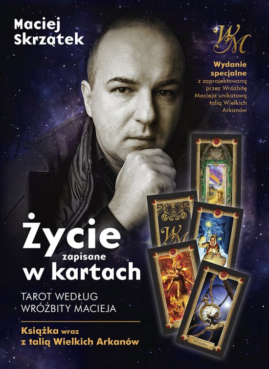 �ycie zapisane w kartach. Tarot wed�ug Wr�bity Macieja + talia kart