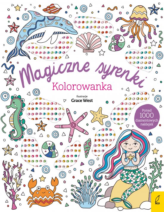 Wypuk�e naklejki. Magiczne syrenki