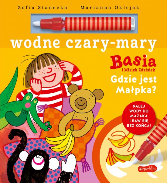 Basia i Misiek Zdzisiek. Gdzie jest Ma�pka? Wodne czary-mary