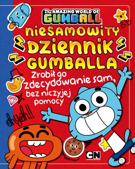 Niesamowity Dziennik Gumballa. Zrobi� go zdecydowanie sam , bez niczyjej pomocy
