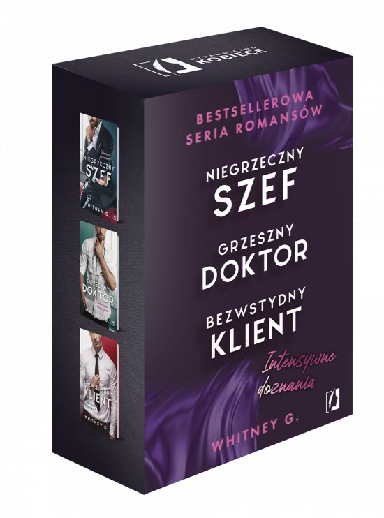 Pakiet Intensywne doznania. Niegrzeczny szef, Grzeszny doktor, Bezwstydny klient