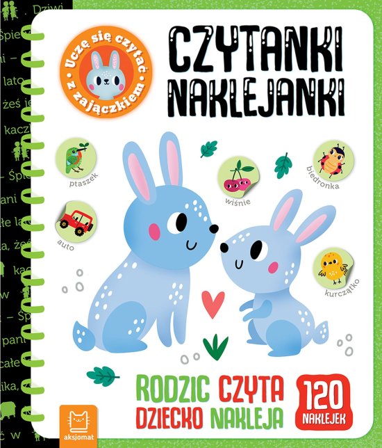Czytanki-naklejanki. Ucz� si� czyta� z zaj�czkiem. Rodzic czyta, dziecko nakleja