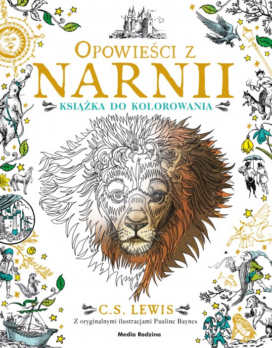 Opowie�ci z Narnii. Ksi��ka do kolorowania