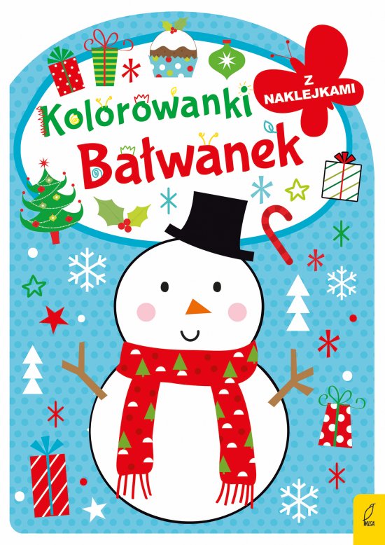Kolorowanka z wykrojnikiem. Ba�wanek
