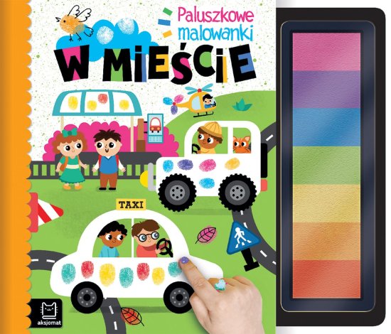 Paluszkowe malowanki. W mie�cie
