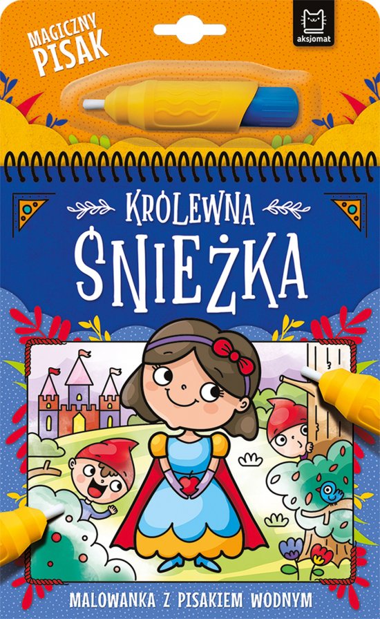 Kr�lewna �nie�ka. Malowanka z pisakiem wodnym