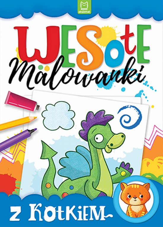 Weso�e malowanki z kotkiem