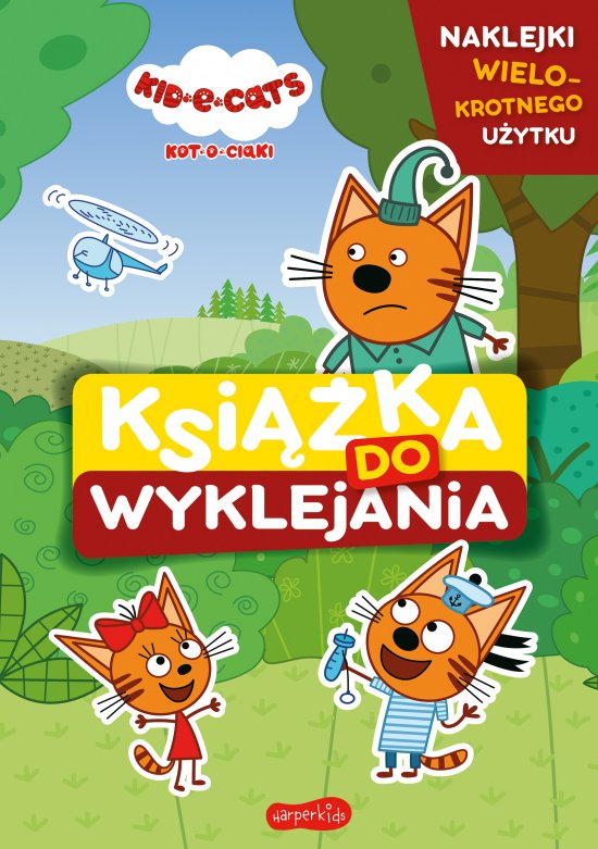 Kot-o-ciaki. Ksi��ka do wyklejania