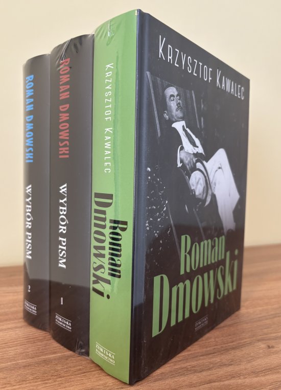 PAKIET R. Dmowski BIOGRAFIA+WYB�R PISM T1+T2 /ko�c�wki magazynowe, mog� by� po��k�e brzegi/