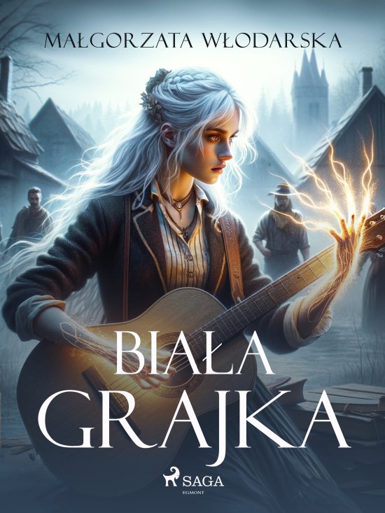 Bia�a grajka