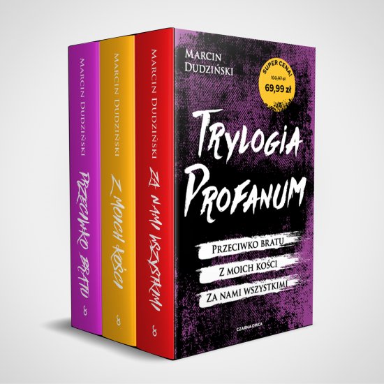 Pakiet: Trylogia Profanum. Przeciwko bratu / Z moich ko�ci / Za nami wszystkimi