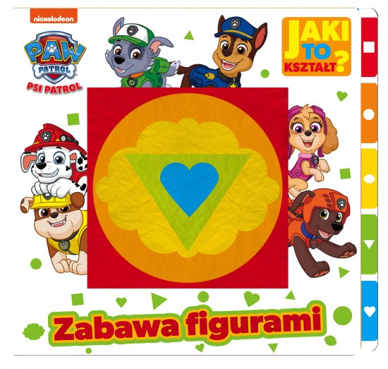 Psi Patrol. Jaki to kszta�t? Zabawa figurami