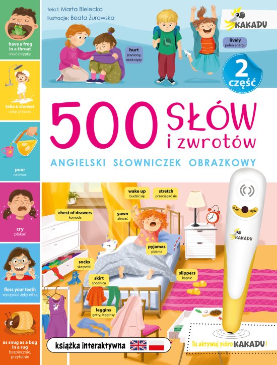 500 s��w i zwrot�w. Angielski s�owniczek obrazkowy. cz. 2