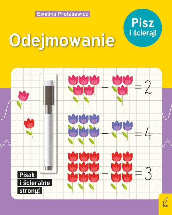 Pisz i �cieraj. Odejmowanie