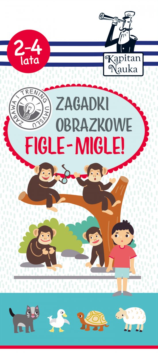 Kapitan Nauka. Zagadki obrazkowe. Figle-migle