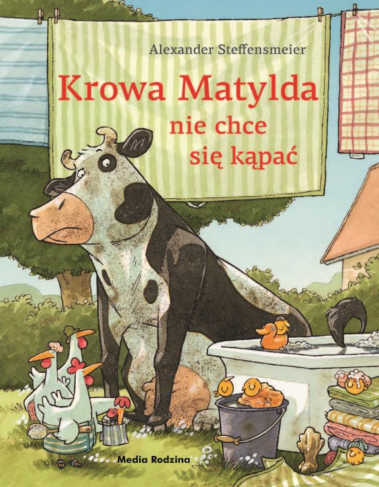 Krowa Matylda nie chce si� k�pa�