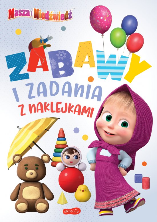 Masza i Nied�wied�. Zabawy i zadania z naklejkami 2