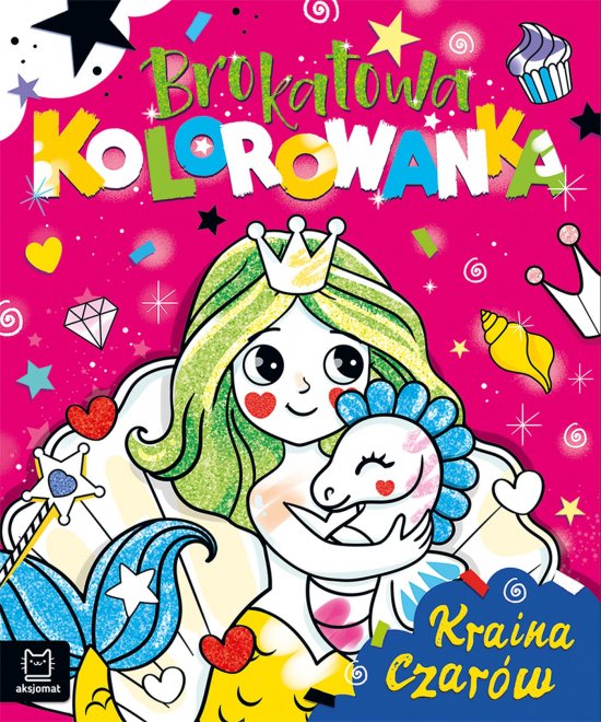 Brokatowa kolorowanka. Kraina czar�w