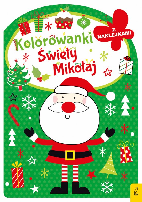 Kolorowanka z wykrojnikiem. �wi�ty Miko�aj