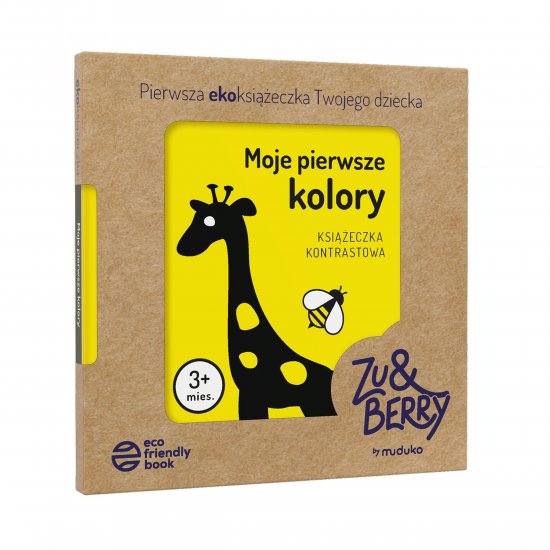 Moje pierwsze kolory. Ksi��eczka kontrastowa 3 miesi�cy+