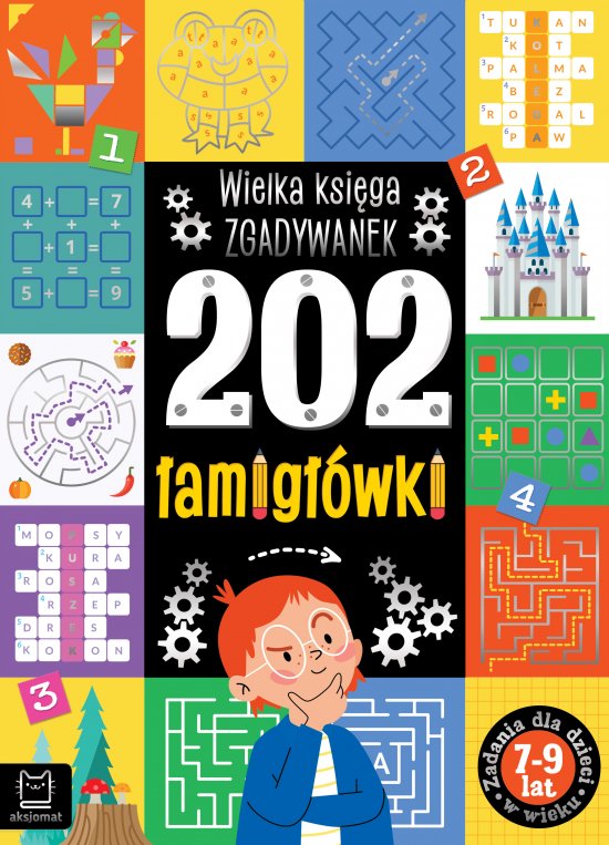 202 �amig��wki. Wielka ksi�ga zgadywanek 7-9 lat