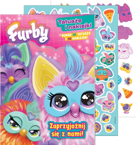 Furby. Tatua�e i naklejki. Zaprzyja�nij si� z nami!