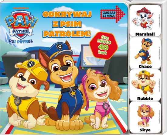 Psi Patrol. Zagraj ze mn�! Odkrywaj z Psim Patrolem!