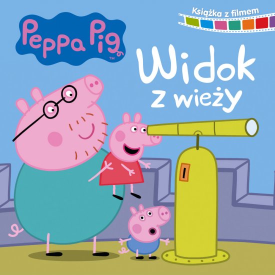 Peppa Pig Ksi��ka z filmem Widok z wie�y