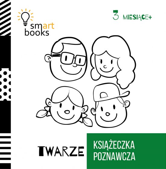 Twarze - Ksi��eczka Poznawcza 3m+