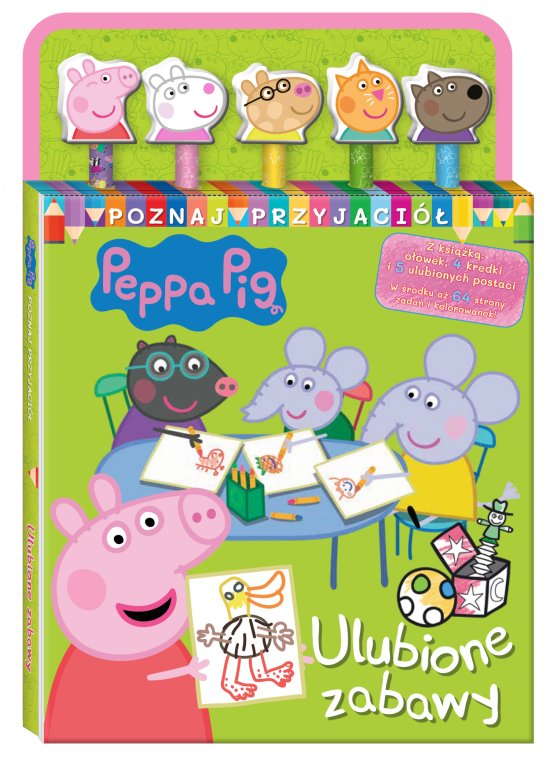 Peppa Pig. Poznaj przyjaci� cz. 1 Ulubione zabawy