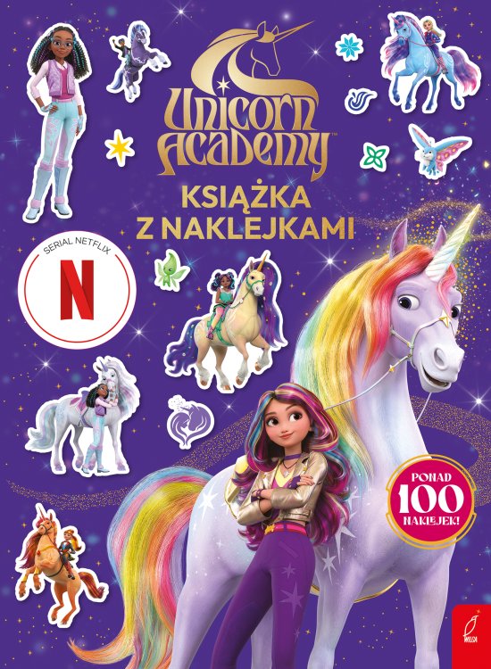 Unicorn Academy. Ksi��ka z naklejkami