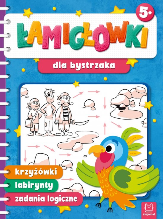 �amig��wki dla bystrzaka. Krzy��wki, labirynty, zadania logiczne