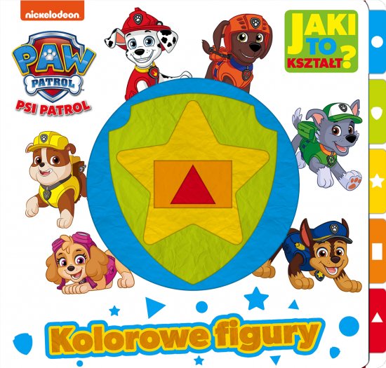Psi Patrol. Jaki to kszta�t? Kolorowe figury