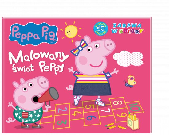 Peppa Pig. Zabawa w kolory. Malowany �wiat Peppy