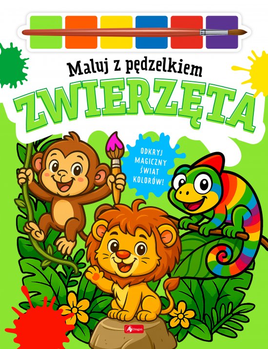 Maluj p�dzelkiem. Zwierz�ta