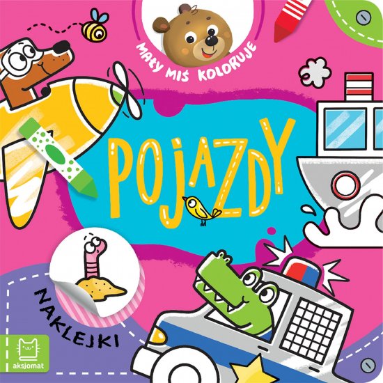 Ma�y mi� koloruje. Pojazdy