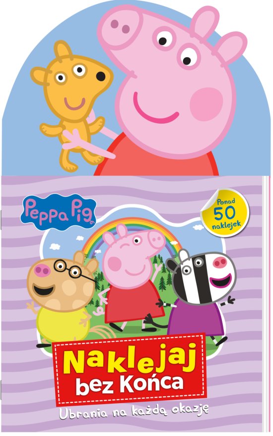 Peppa Pig. Naklejaj bez ko�ca cz. 2 Ubrania na ka�d� okazj�