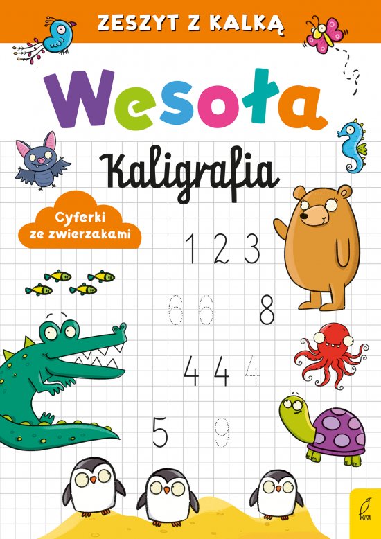 Weso�a kaligrafia. Cyferki ze zwierzakami