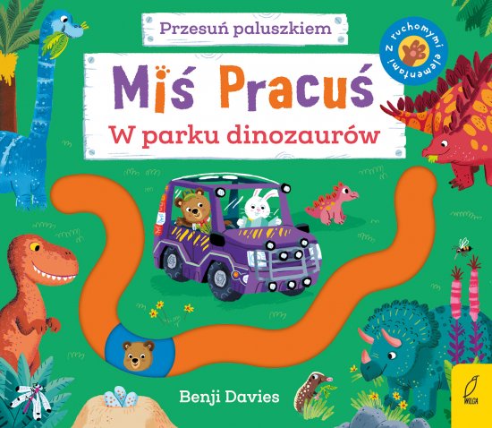 Mi� Pracu�. Przesu� paluszkiem. W parku dinozaur�w